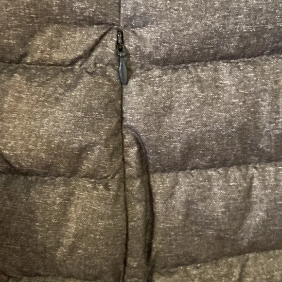 Eddie Bauer Women Down Jacket size S EB650 color gray/bluish 100% nylon BNWOT - Picture 5 of 16